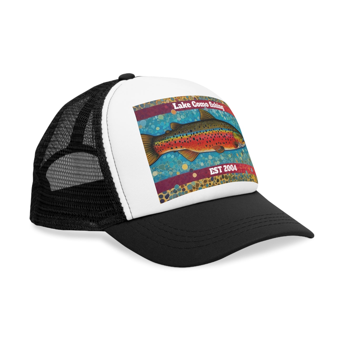 Pop Art Trout Mesh Cap