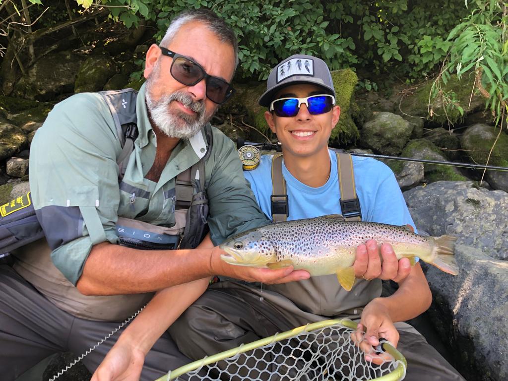 Fly Fishing with Edgardo Dona'