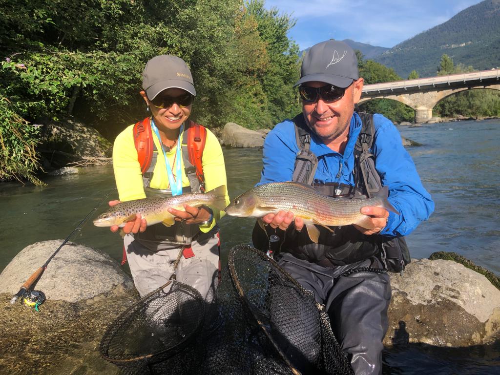 Fly Fishing with Edgardo Dona'