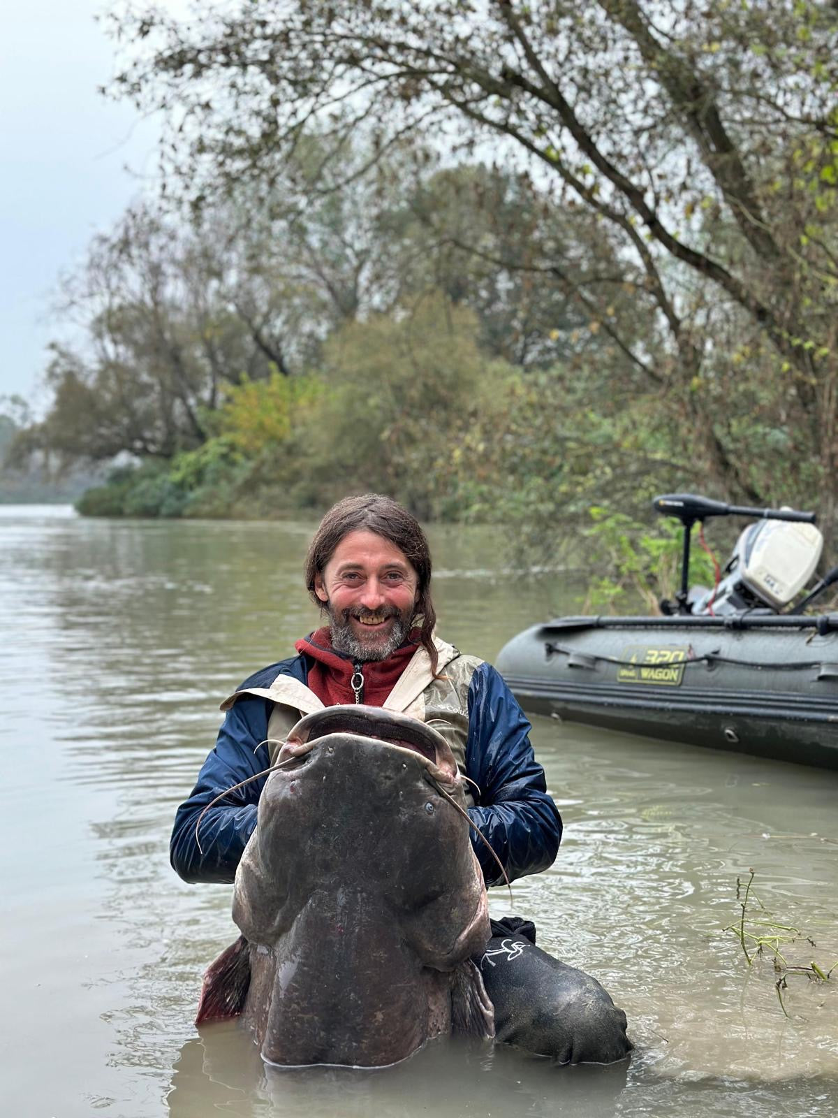 Wels Catfish Fishing Tour on the Po River